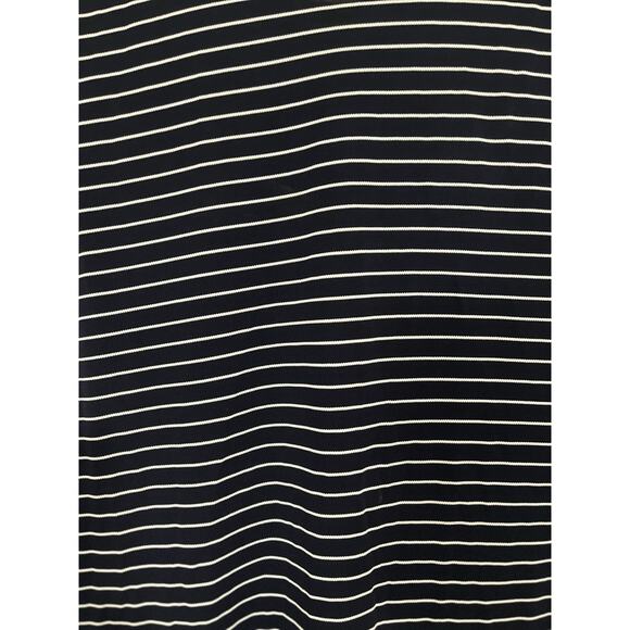 Ann Taylor Sleeveless Scoop Neck Blue and White Striped Maxi Dress Size Small - Picture 5 of 5